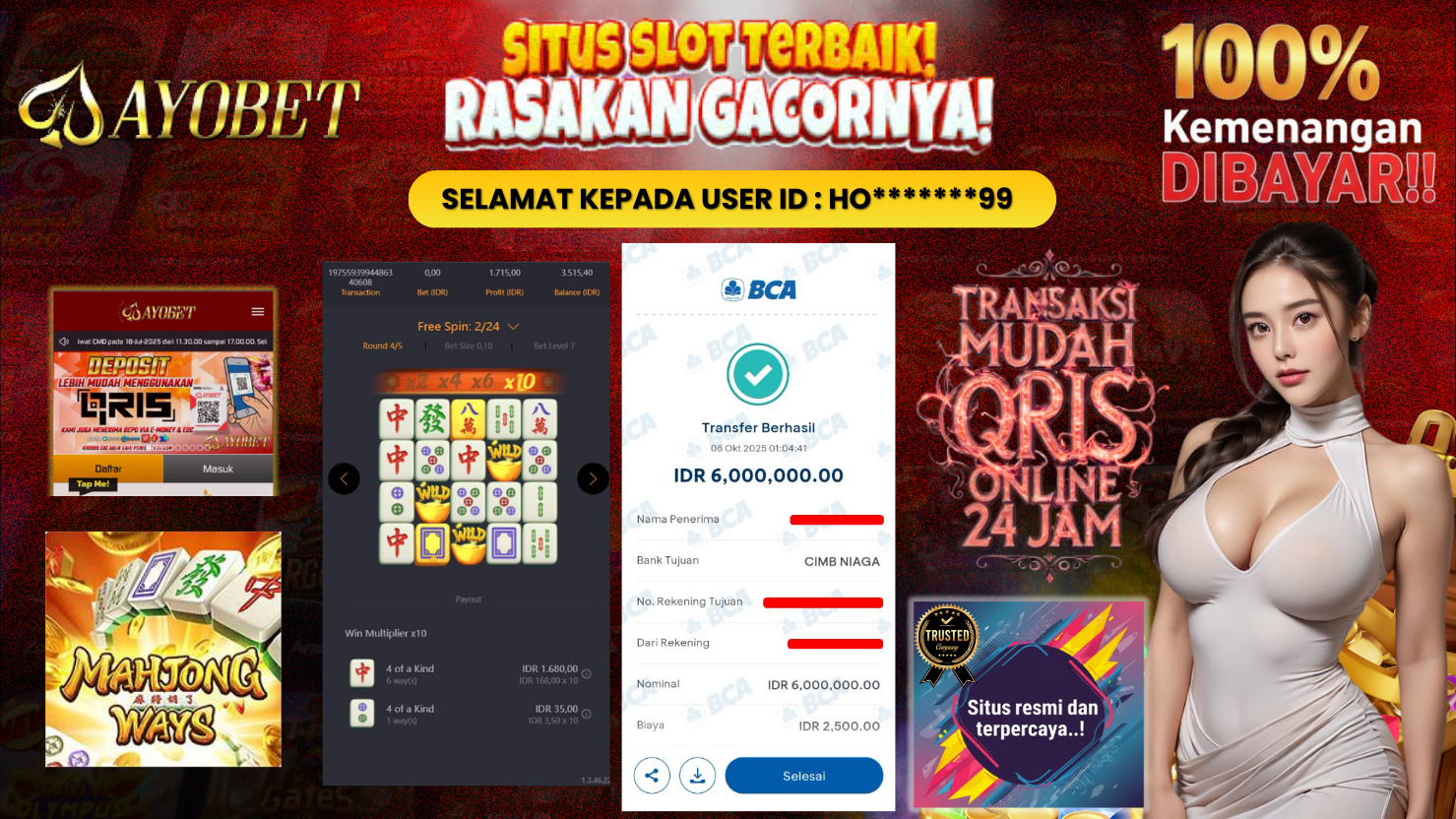 AYOBET JACKPOT SLOT MAHJONG WAYS